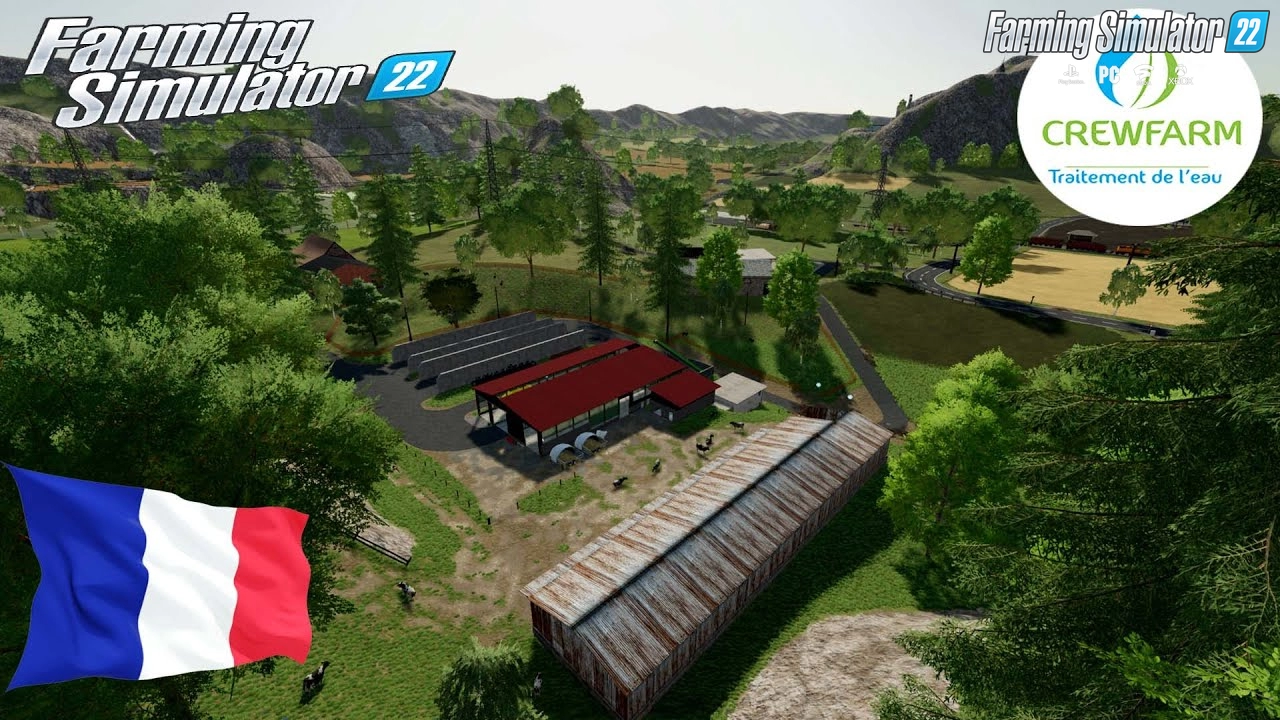 CrewFarm Map v1.0 for FS22