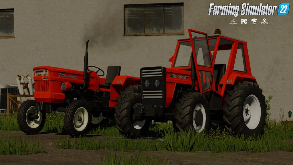 Fiat Store Pack Tractors v1.0 for FS22