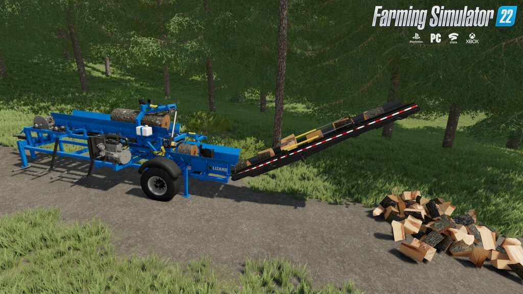 Firewood Processor And SellPoint v1.1.1 for FS22