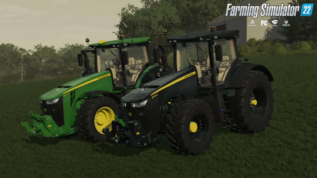 John Deere 8R Tractor v1.1 for FS22