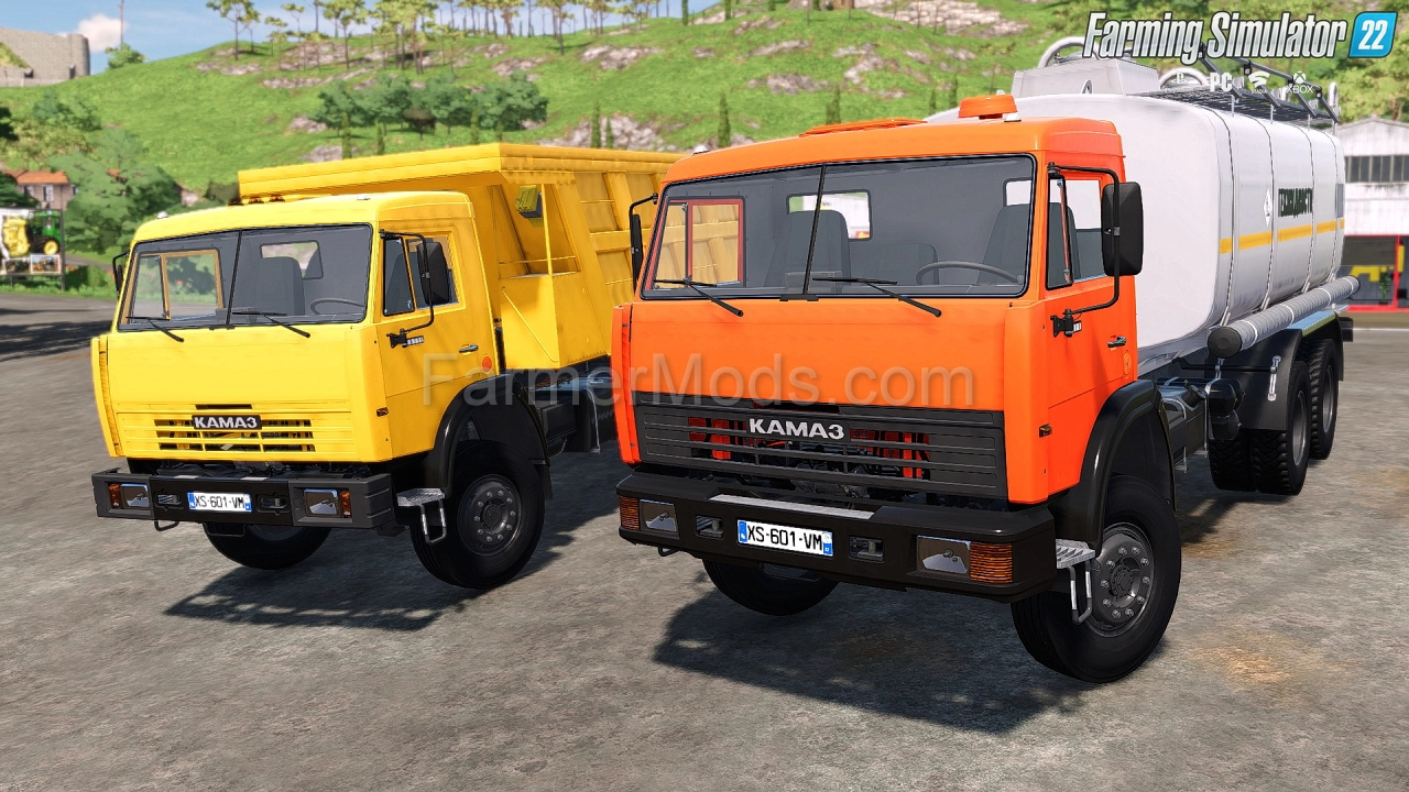 KamAZ-65111N/53228 Truck v1.0.0.1 for FS22