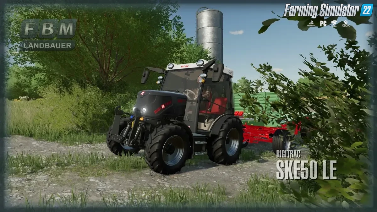Landbauer SKE50 Electric Tractor v1.0.1 for FS22