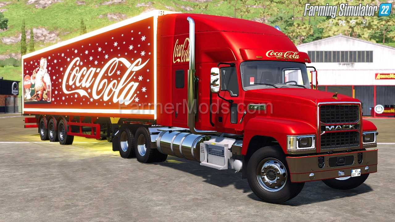 Mack Pinnacle Christmas Edition v1.0 for FS22