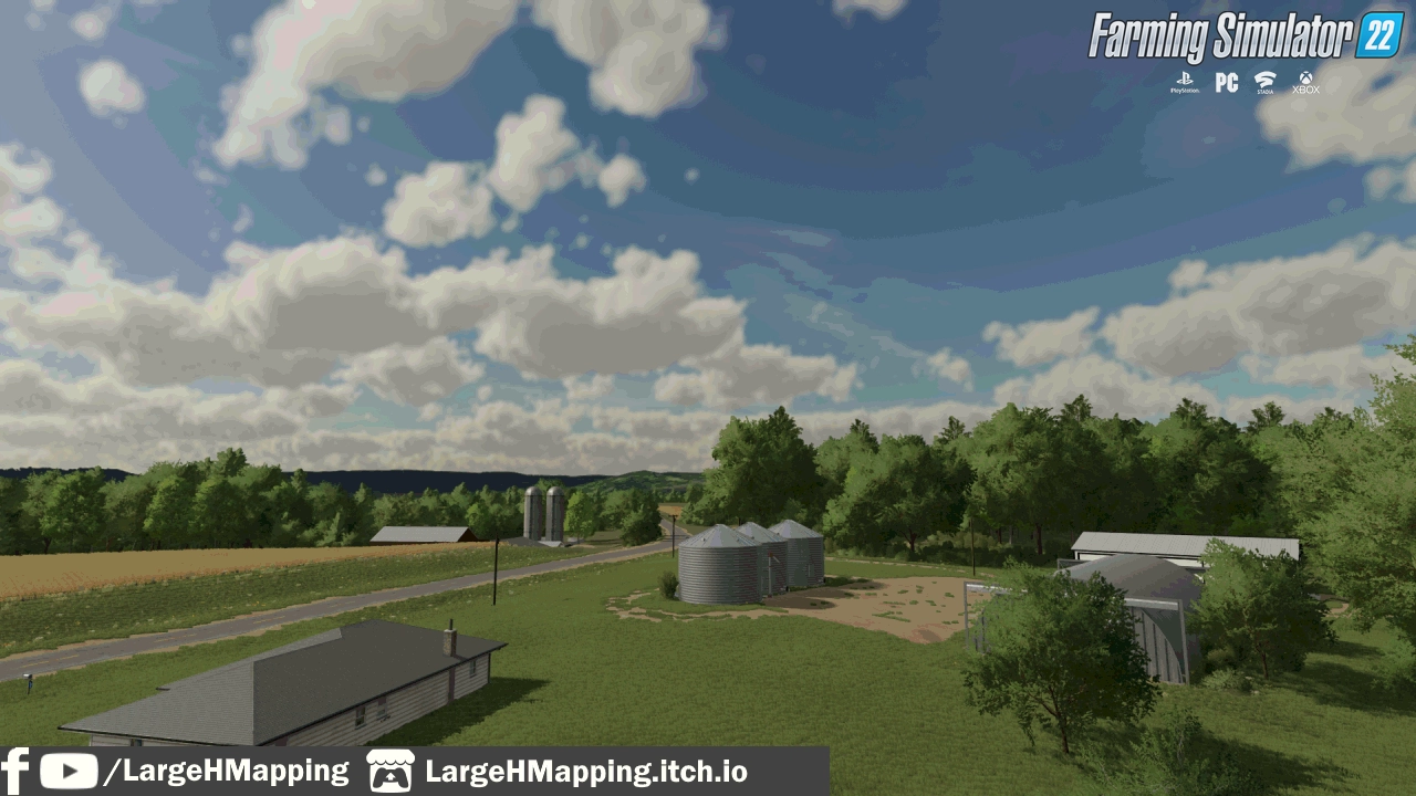 Mossy Glen Iowa v1.0 by Large H Mapping for FS22