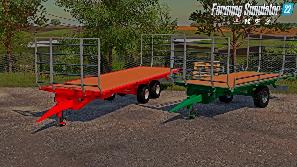 Multi Trailer Pack v1.0.1 By WOLFex Modding for FS22