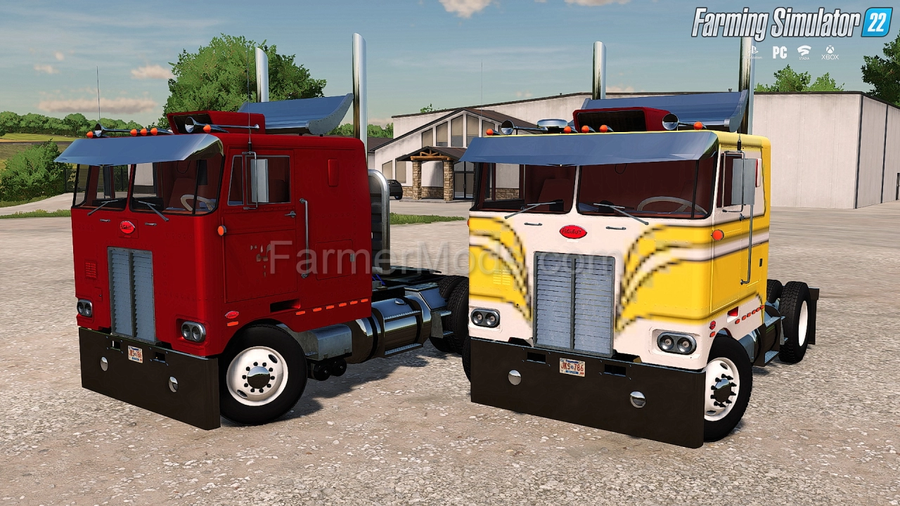 Peterbilt 352 Cabover Truck v1.0 for FS22