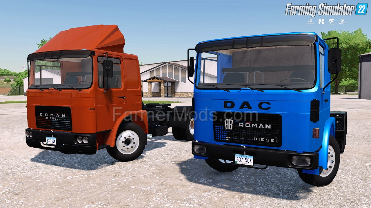 Roman Dac 1985 Truck v1.0 for FS22