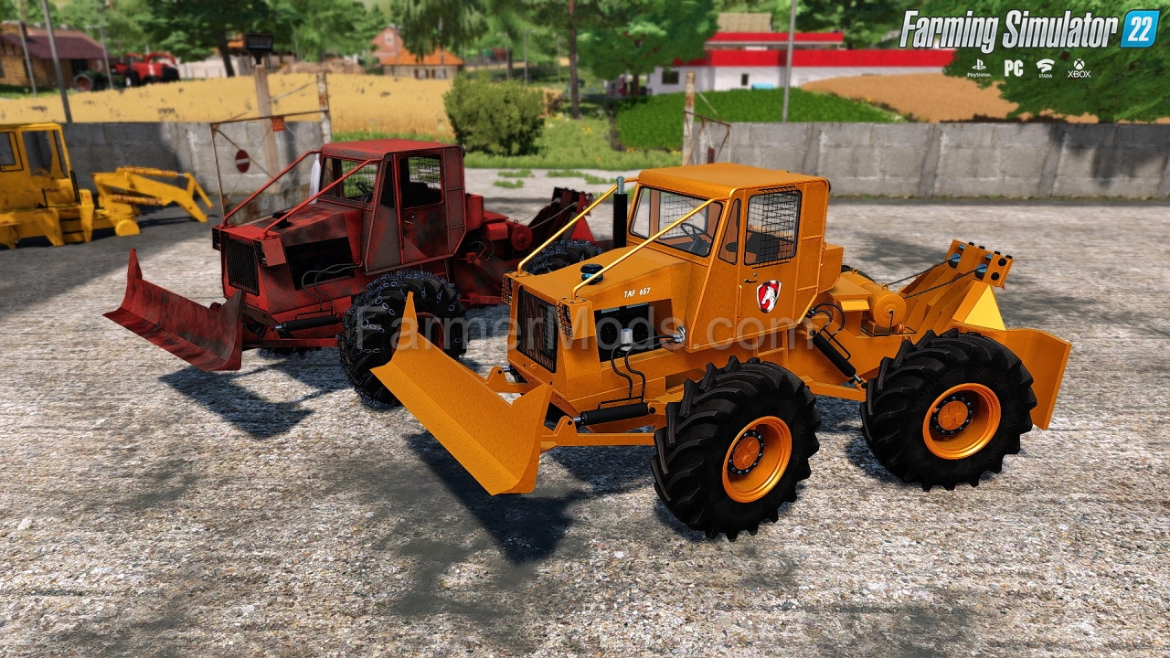 TAF 657 Forestry Tractor v1.0 for FS22