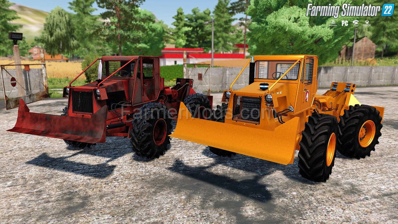 TAF 657 Forestry Tractor v1.0 for FS22