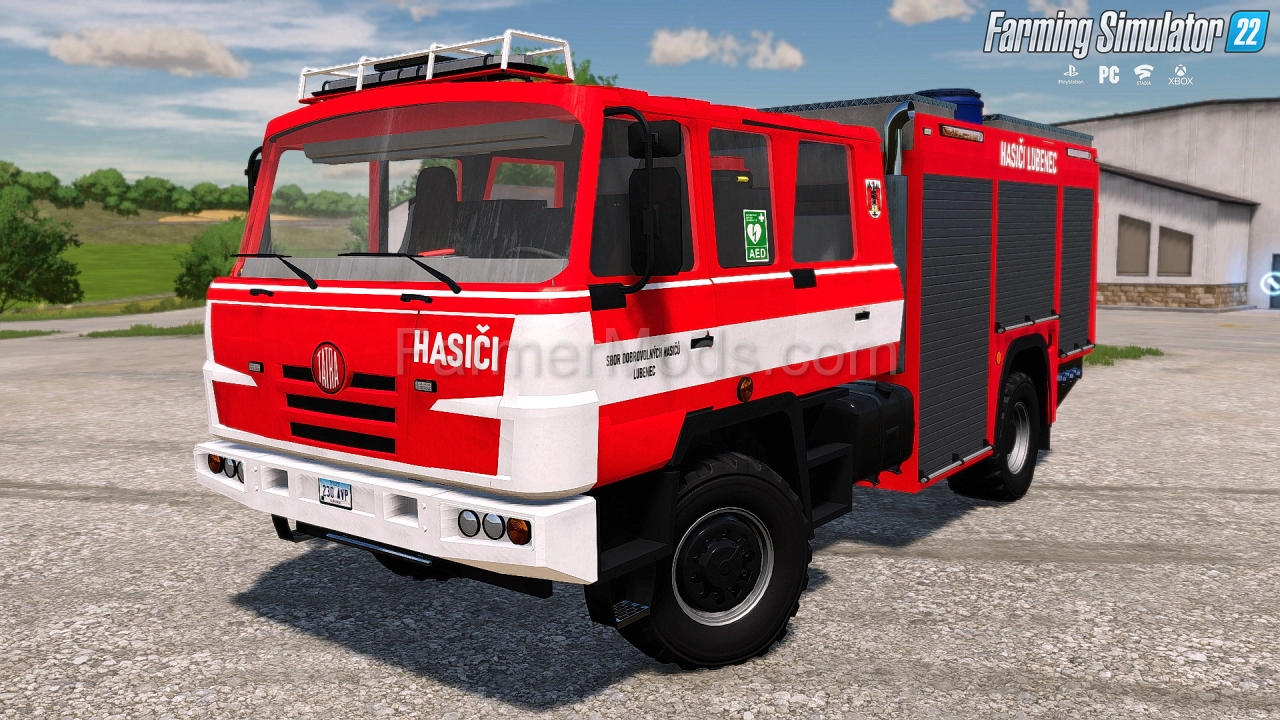 Tatra Terrno CAS Truck v1.0 for FS22