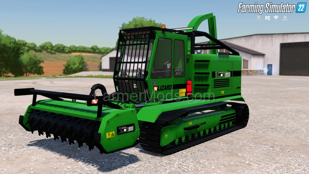 Lizard Trex 600 v1.0 By Tronxyyy for FS22