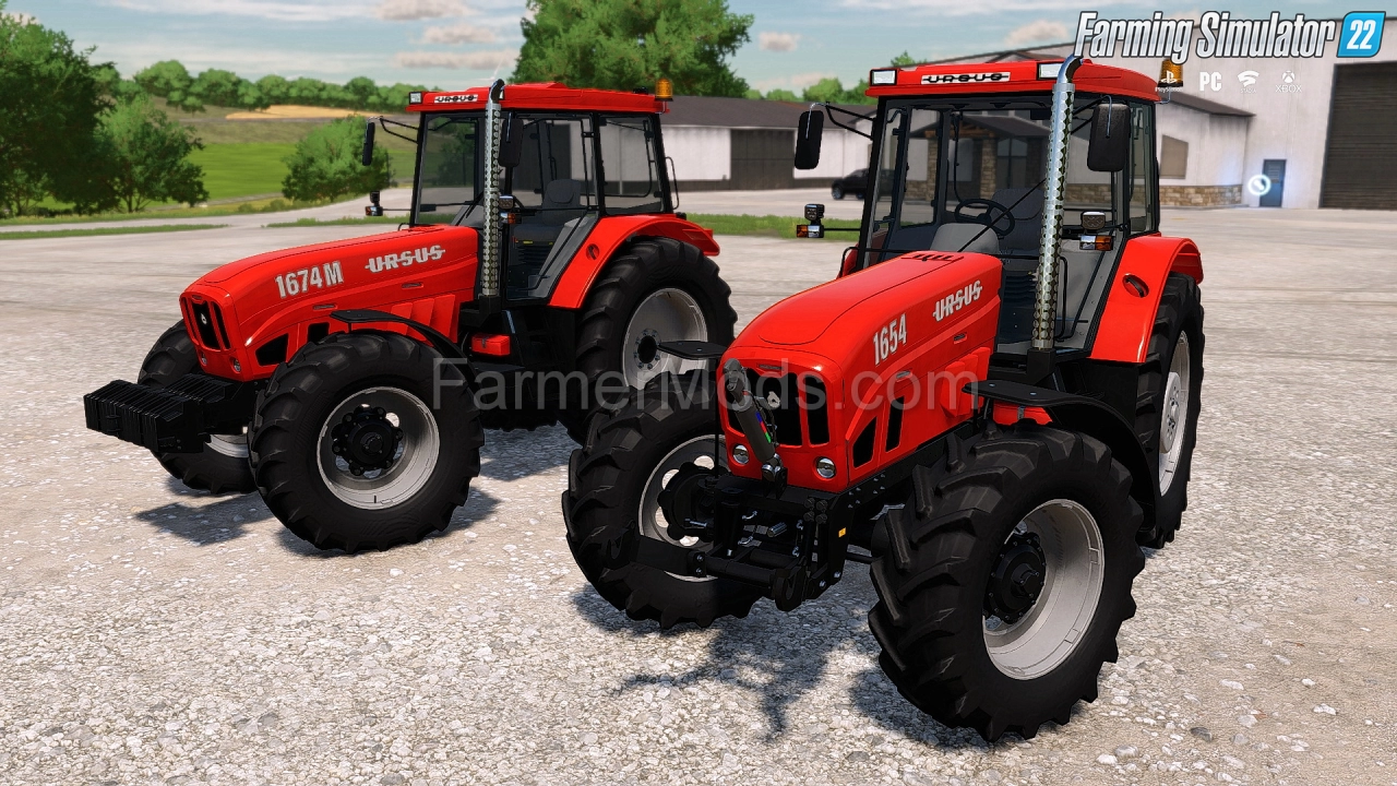 Ursus 1654-1954 Pack Tractors v1.0 for FS22