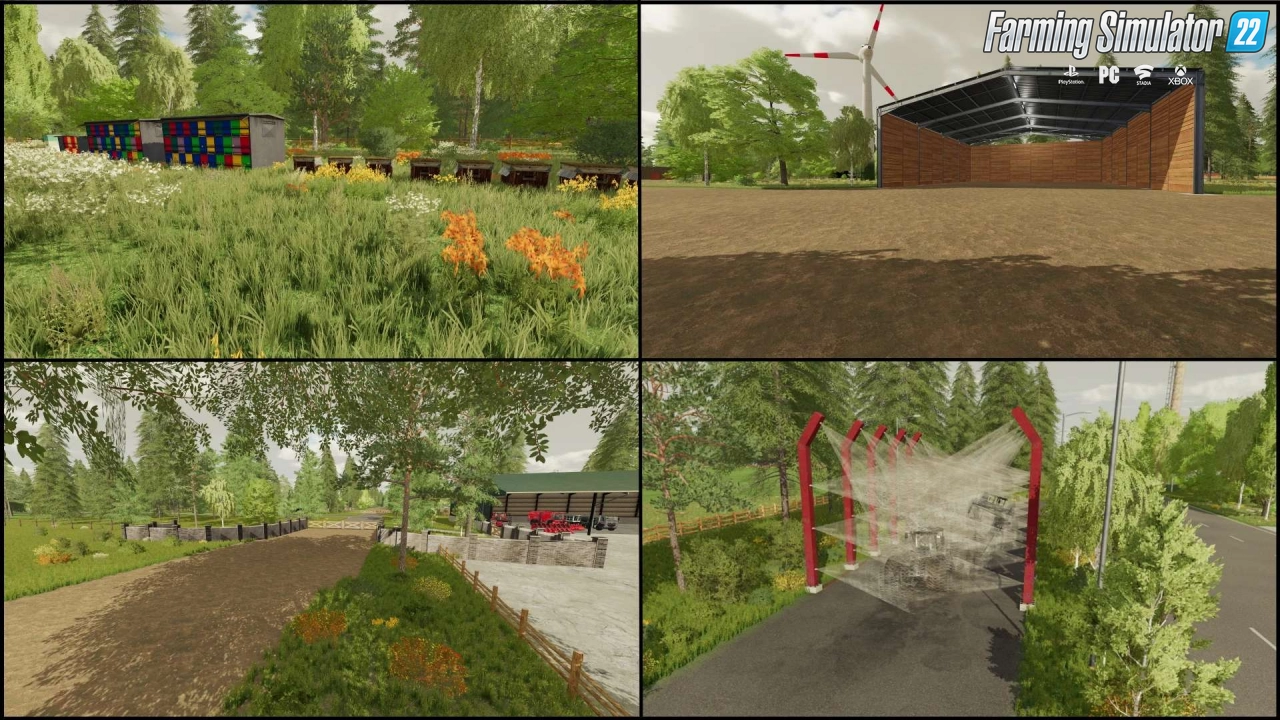 West End 64x Map v1.0.0.7 By Levis for FS22