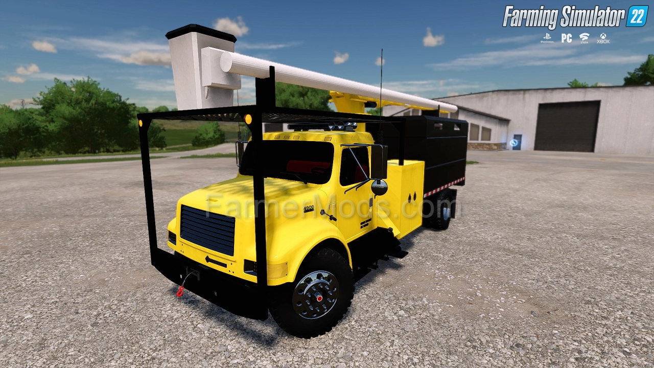 International 4900 Bucket Winch v1.0 for FS22