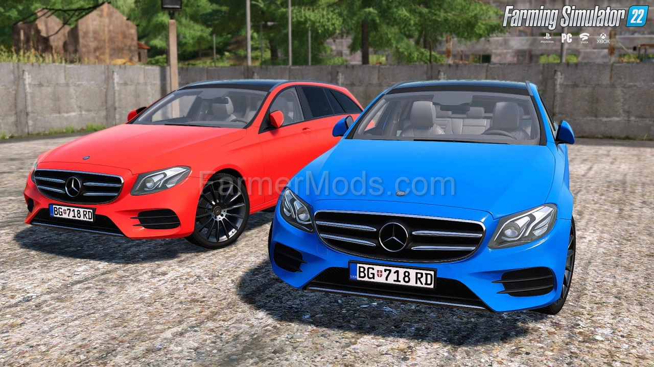 Mercedes-Benz E-Class 2016 Estate v1.0 for FS22