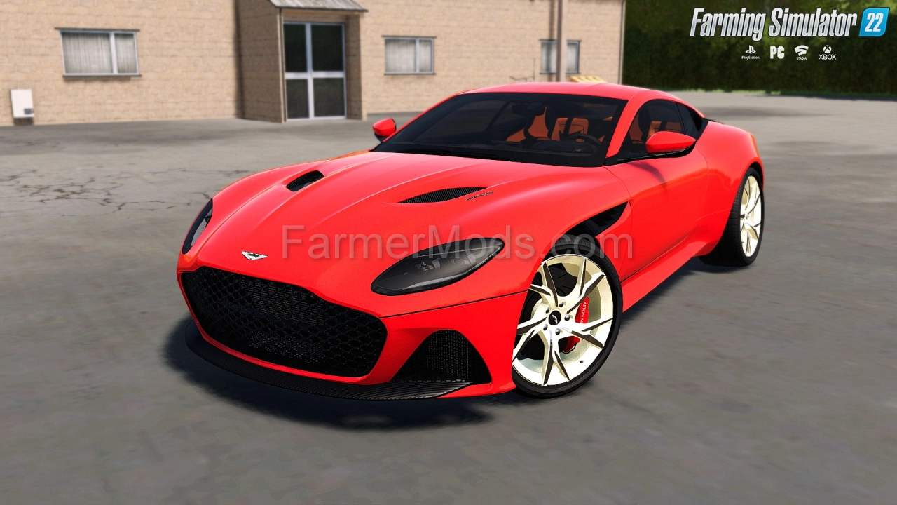 Aston Martin DBS Superleggera 2019 v1.0 for FS22