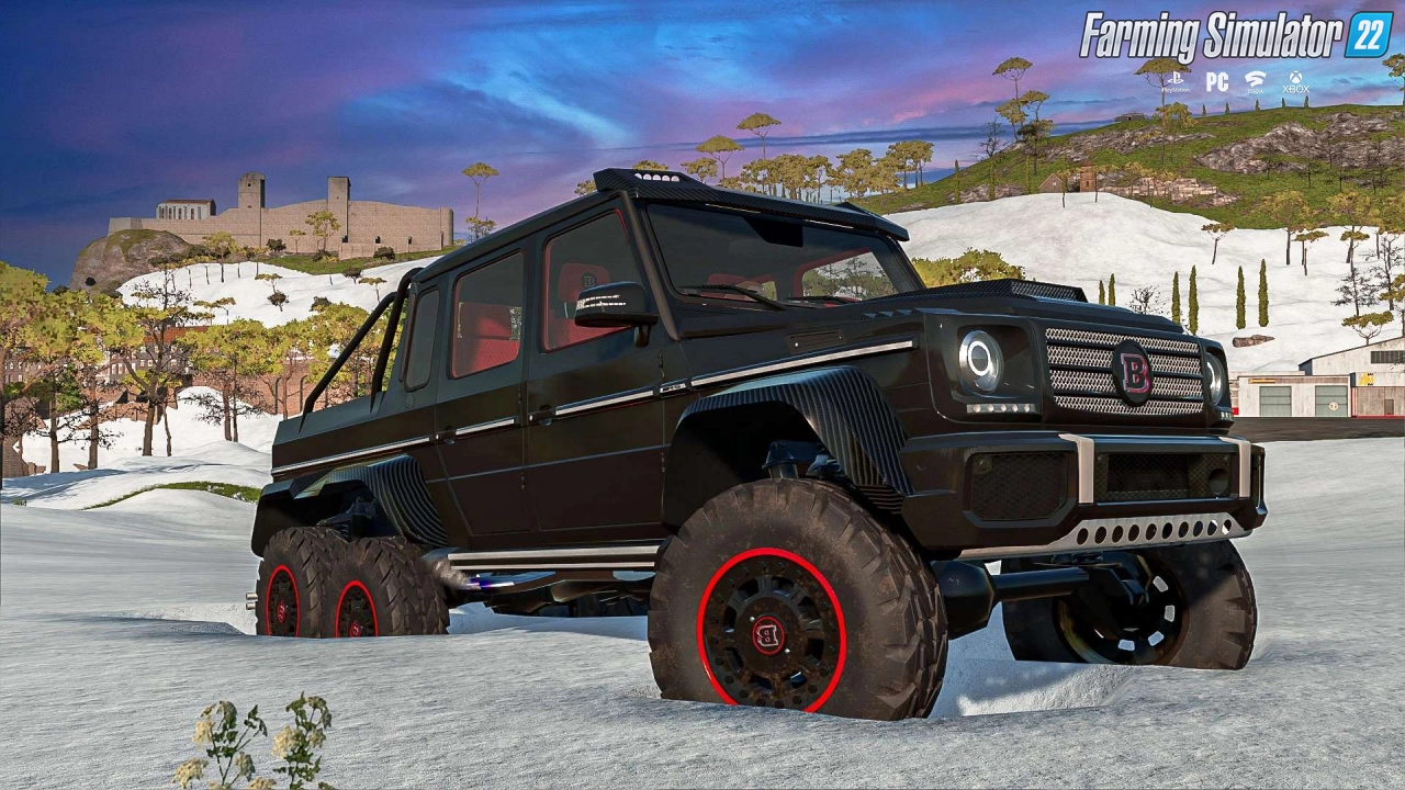 Brabus B63S-700 6x6 v1.1 for FS22