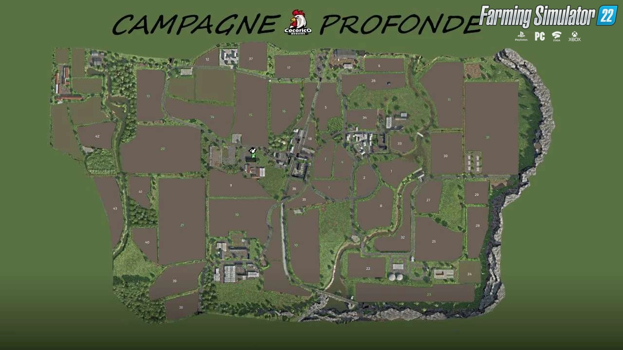 La Campagne Profonde Map v1.1 for FS22
