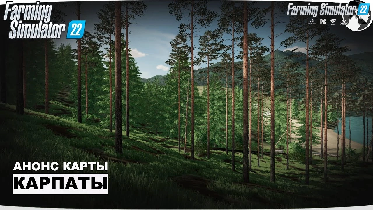 Carpathians Map v0.1 for FS22