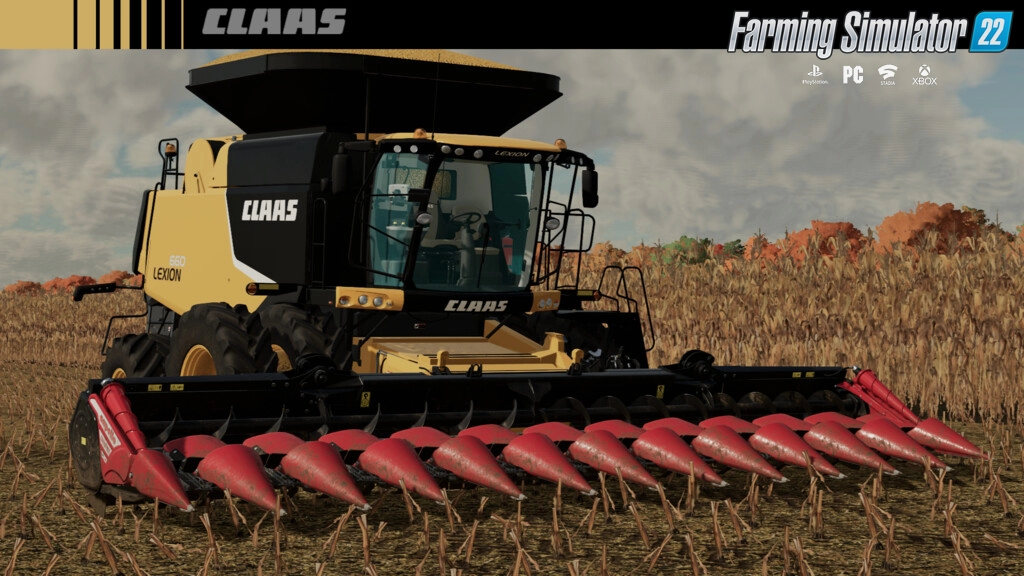 Claas Lexion 600-700 Series US Version (2012-2020) v1.0 for FS22