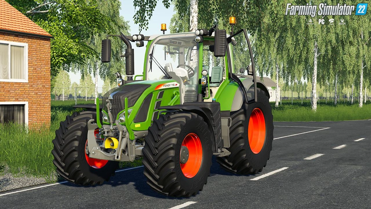 Fendt 700 Vario SCR Tractor v1.1 By Gamer8250 for FS22