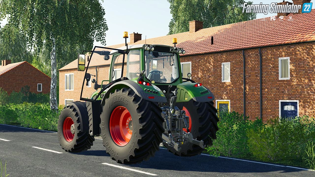Fendt 700 Vario SCR Tractor v1.1 By Gamer8250 for FS22