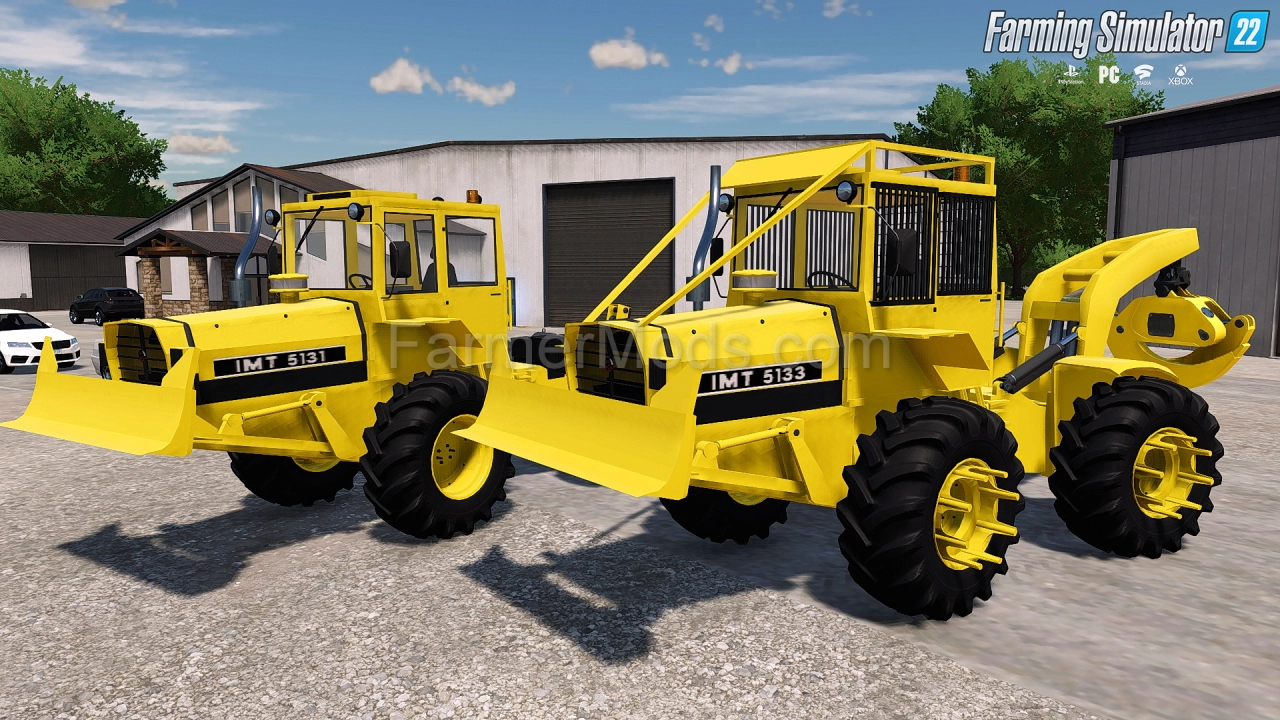 IMT 5131 + IMT 5133 Tractor v1.0 for FS22