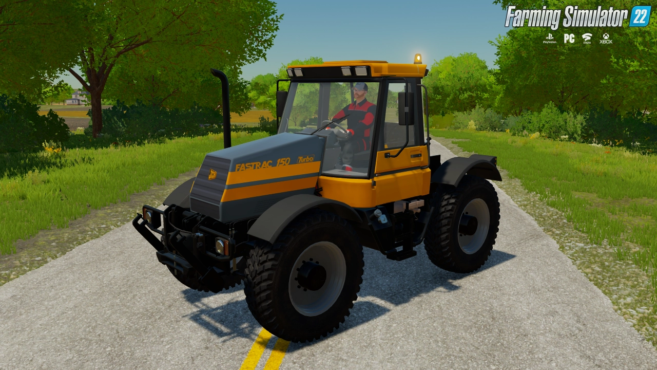JCB Fastrac 150 Tractor v5.0 for FS22