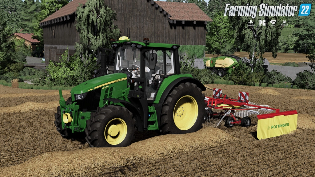 John Deere 6M Series Tractor v1.0 for FS22