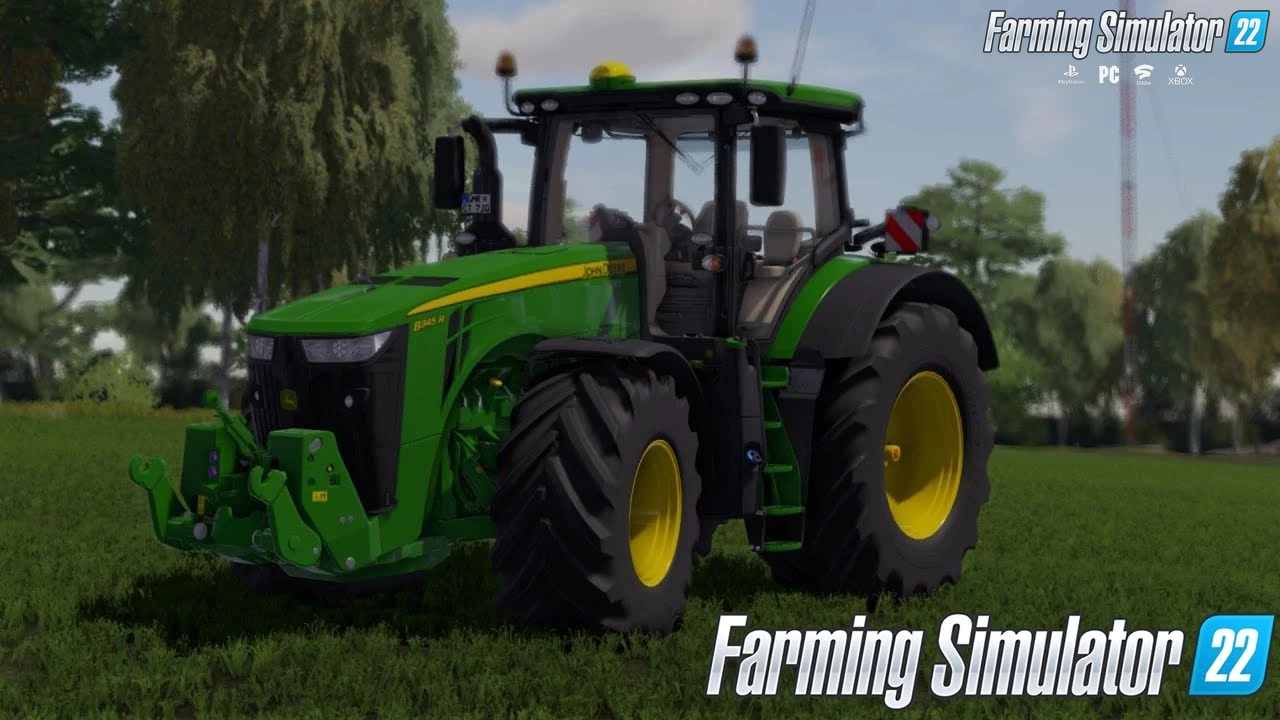 John Deere 8R 2016 Tractor v1.1.2 for FS22