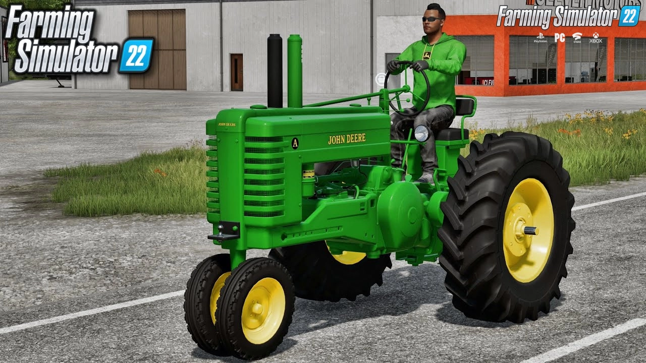 John Deere A Tractor v1.0.0.1 for FS22