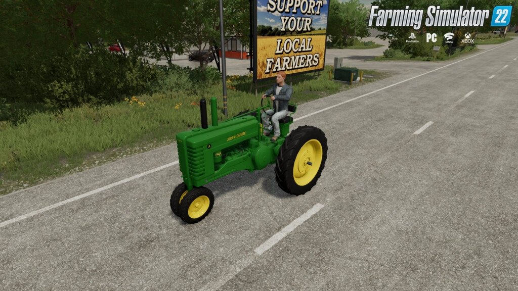 John Deere A Tractor v1.0.0.1 for FS22