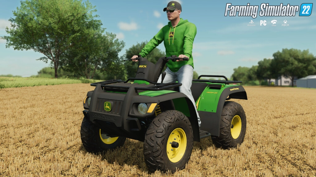 John Deere Buck 500 ATV 2005 v1.0 for FS22