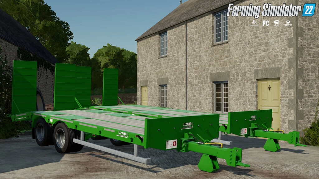 Lizard Lowloader Trailer v1.0 for FS22