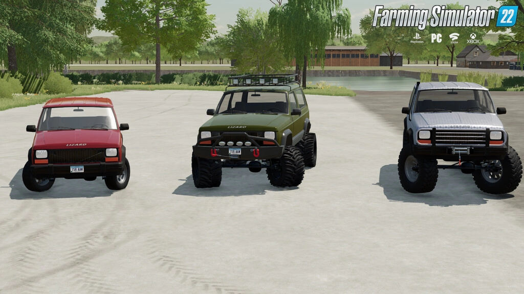 Lizard XJ 1993 Vehicle - Farming Simulator 22