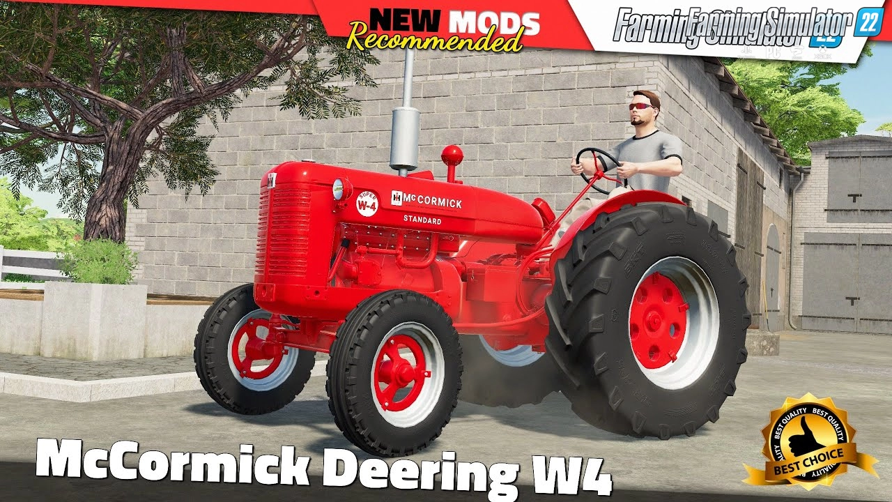 McCormick Deering W4 Tractor - Farming Simulator 22