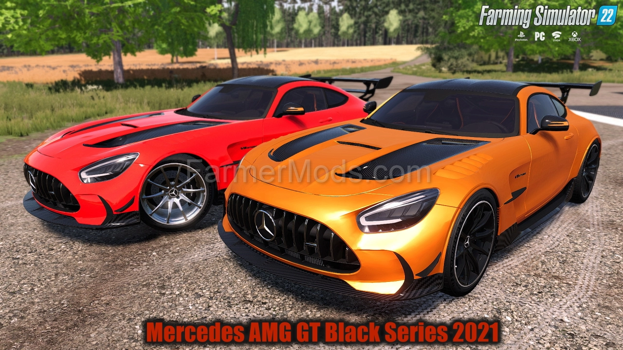 Mercedes AMG GT Black Series 2021 v1.0 for FS22