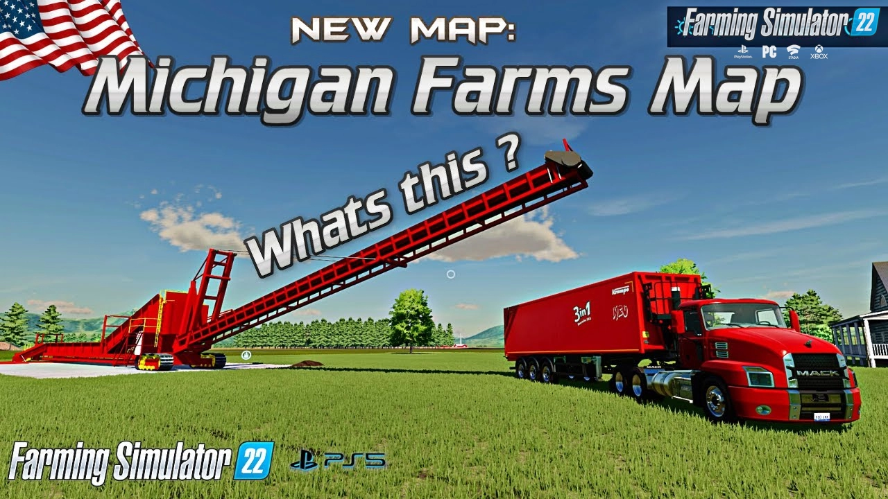 Michigan Farms Map v1.3 for FS22