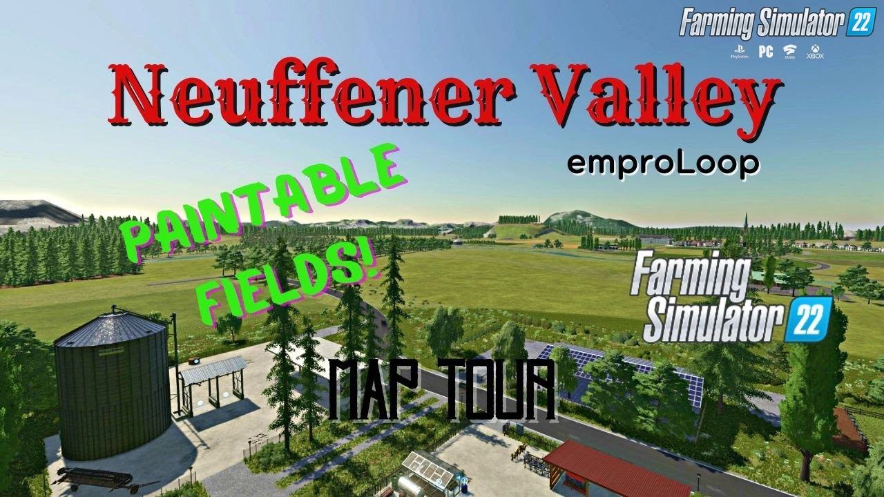 Neuffener Valley Map v3.1 for FS22