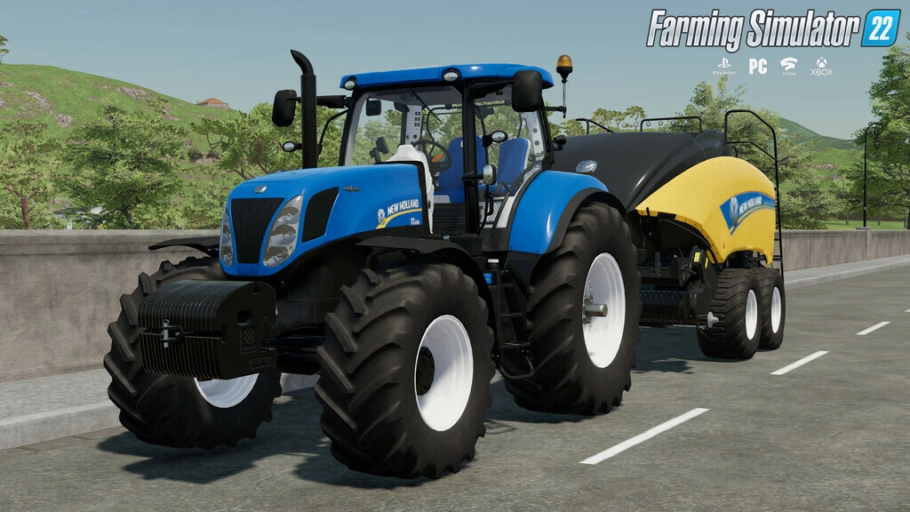 New Holland T7 Tier 4A Tractor v1.5 for FS22