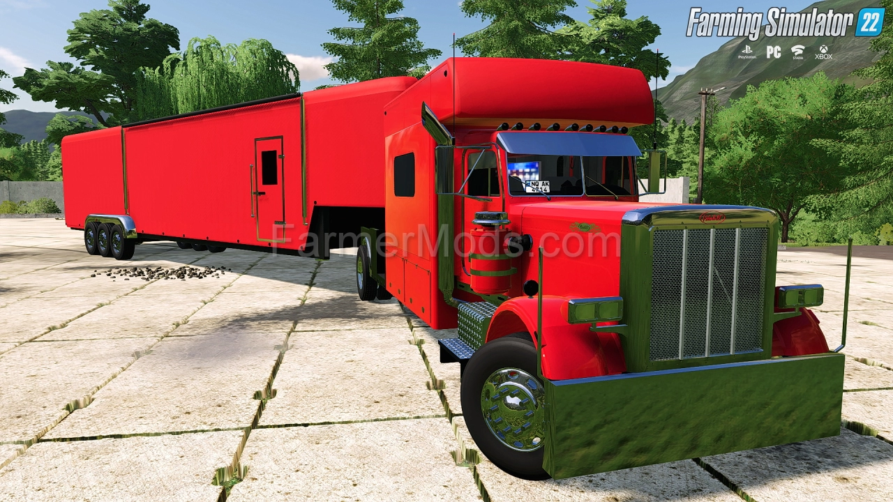 Peterbilt 359 Toterhome Truck v1.0 for FS22