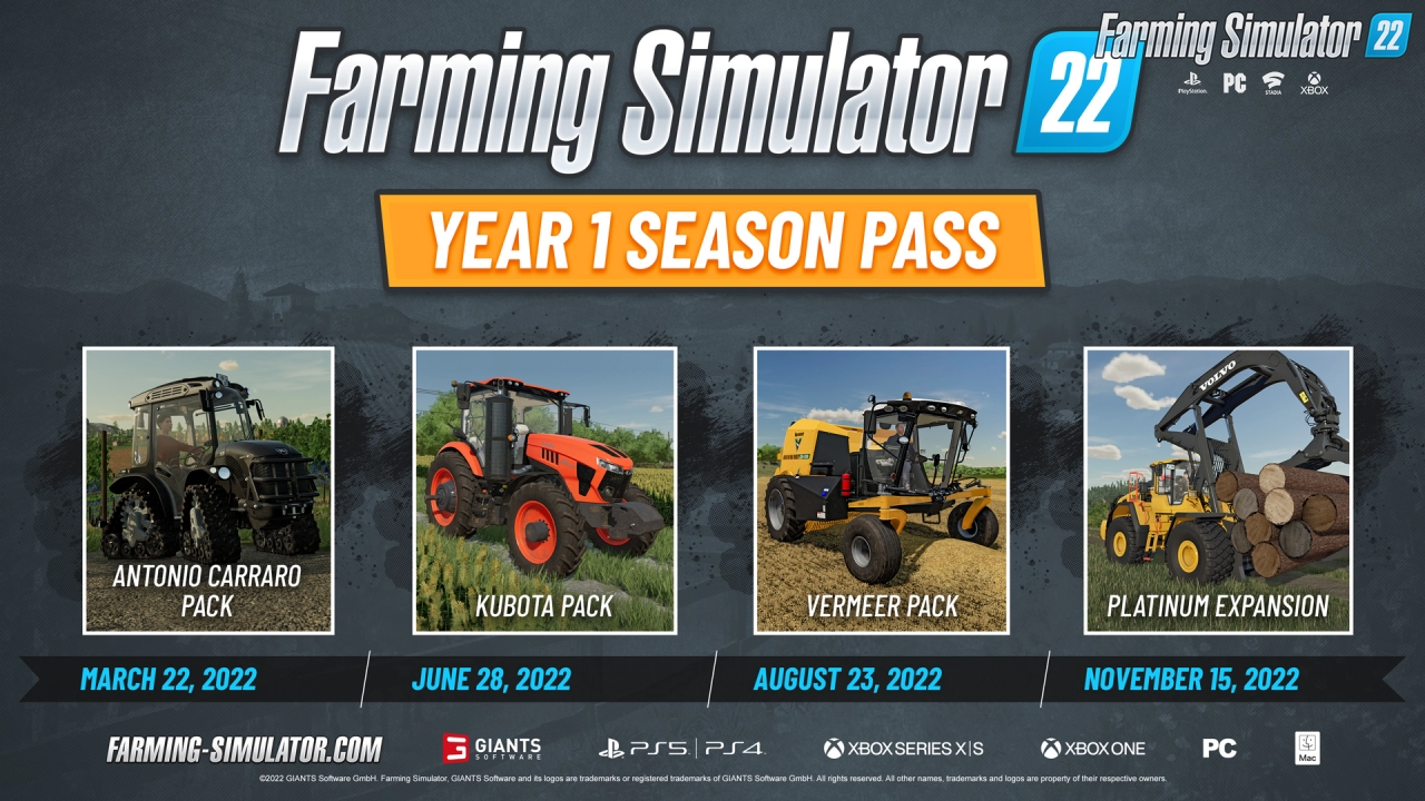 Farming Simulator 22 - Platinum Patch 1.3 Released