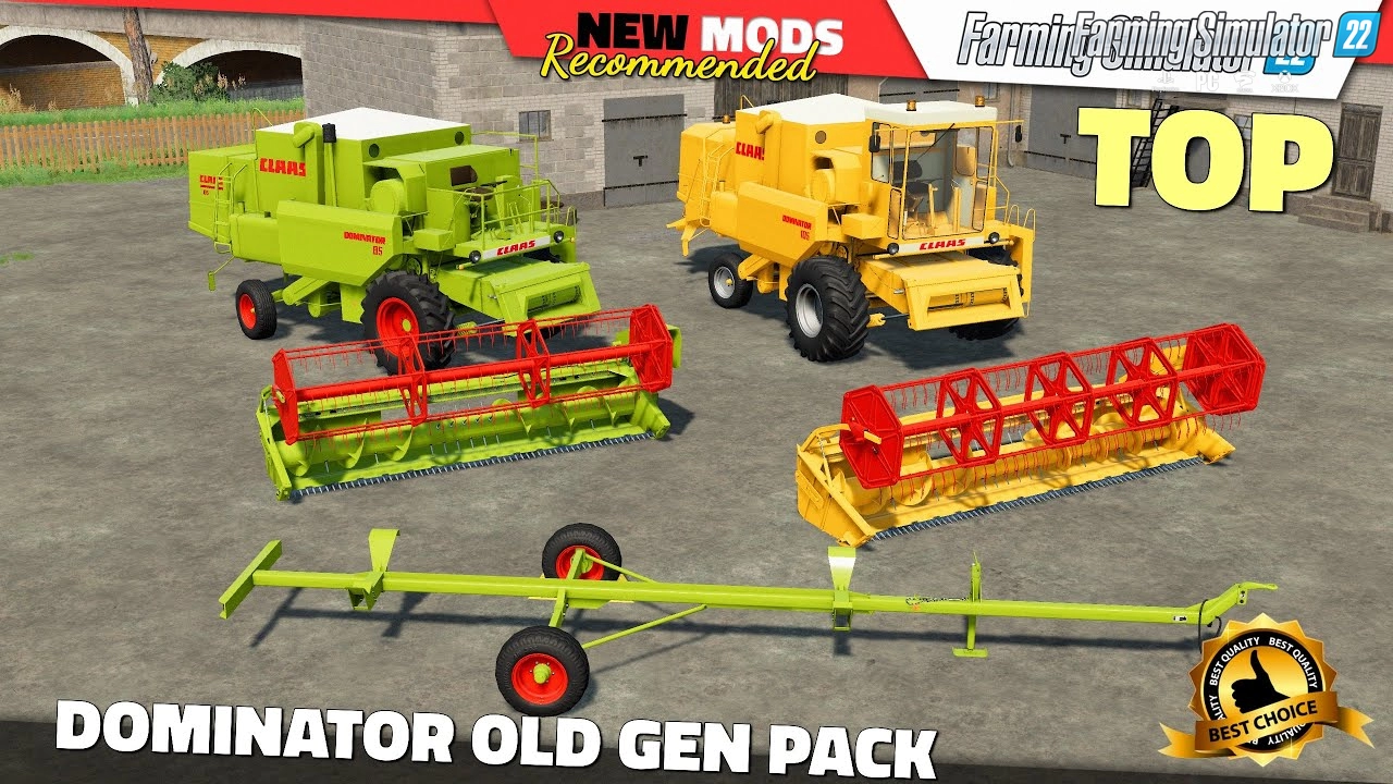 Сlaas Dominator 85/105 Harvester v1.1 for FS22