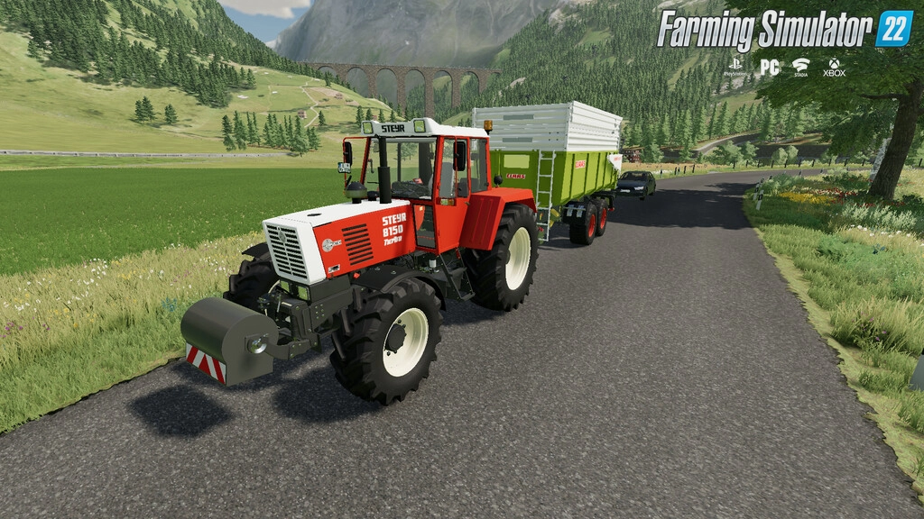 Steyr 8150 Tractor v1.0 for FS22