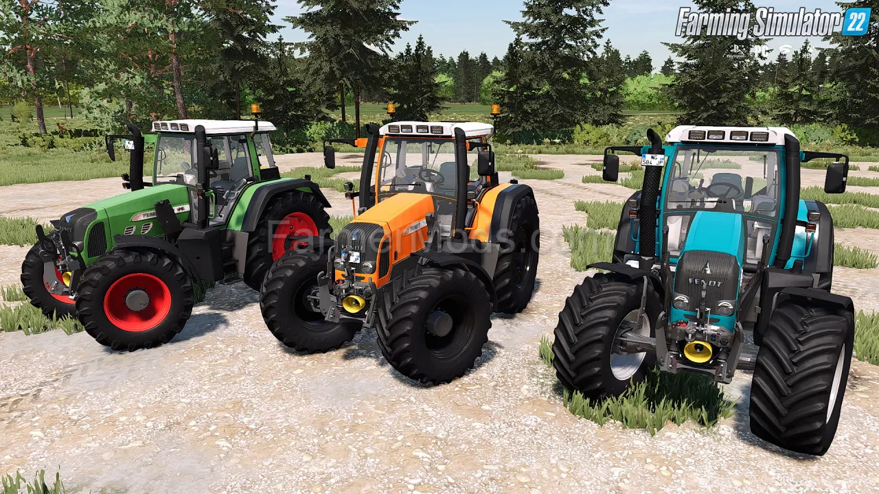 Fendt 700/800 TMS Tractor v1.4 for FS22