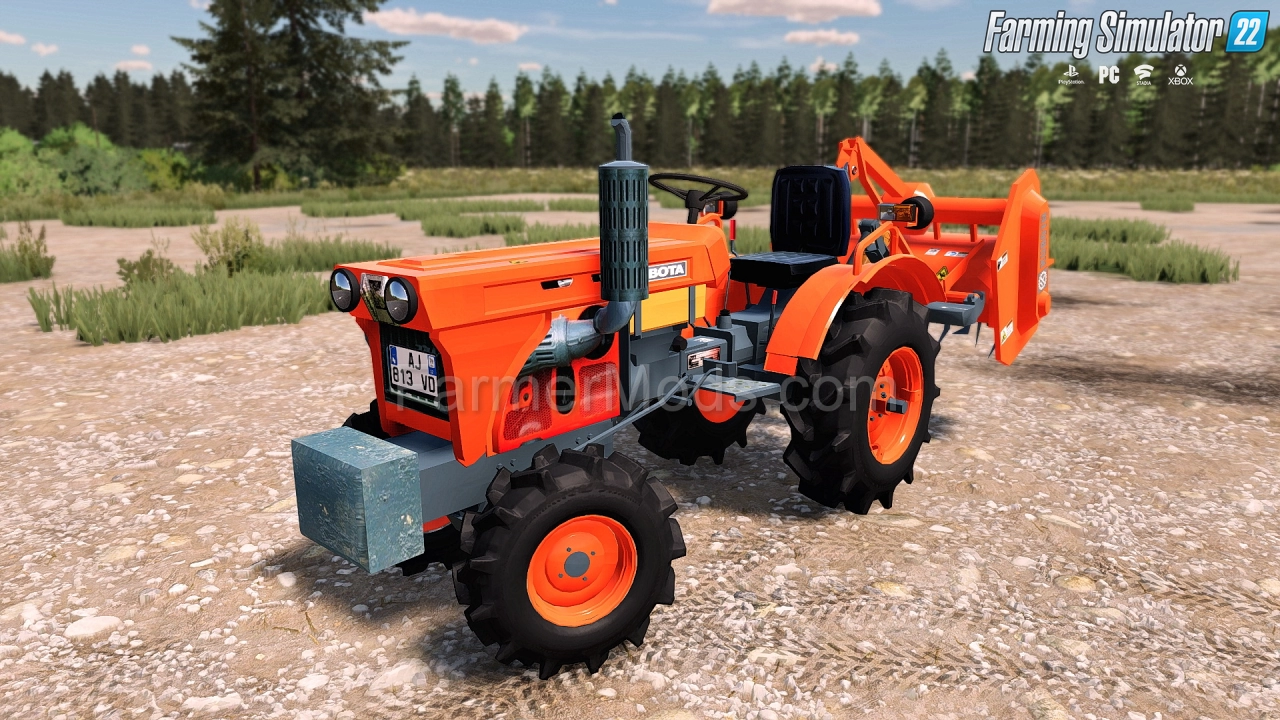 Kubota B7001 Tractor v1.2 for FS22