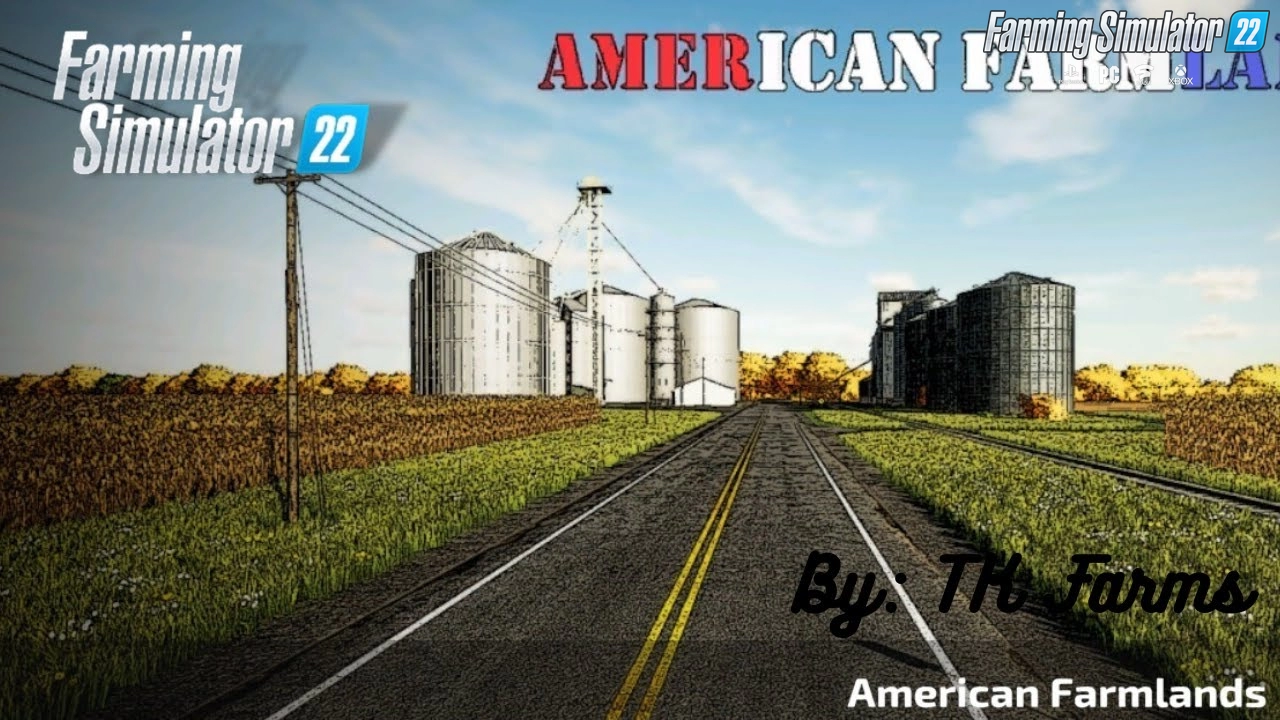 American Farmlands Map v1.0.0.1 for FS22