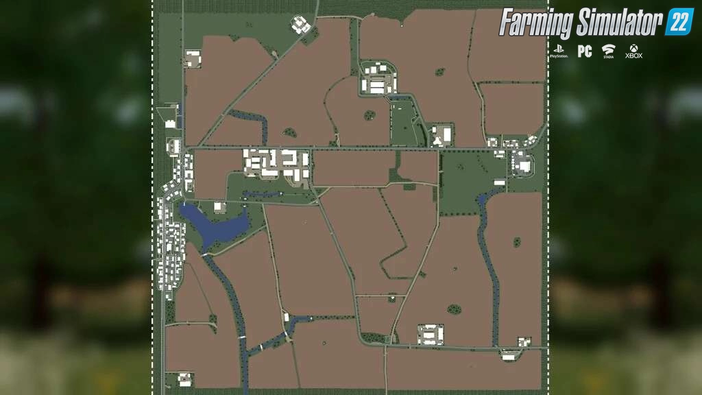 Bantikow Map v1.1 for FS22