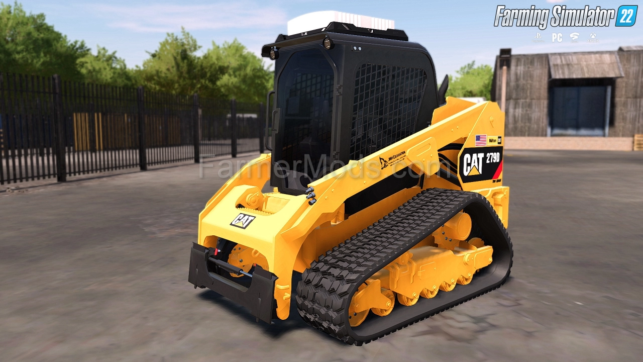 CAT 246D Skid Steer Loader v1.0 for FS22