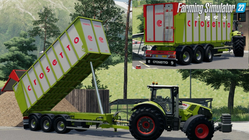 Crosetto CMD Pack + Additional Features v1.0 for FS22